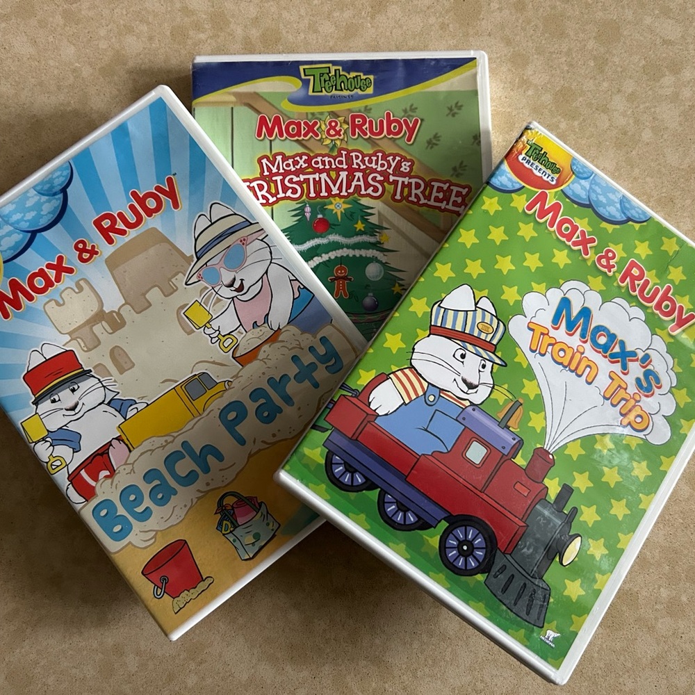 Max and Ruby DVDS
